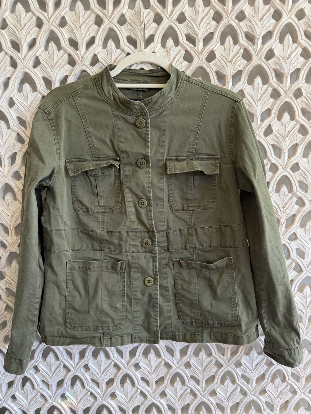Sanctuary Women’s Small Olive Green Utility Military Jacket